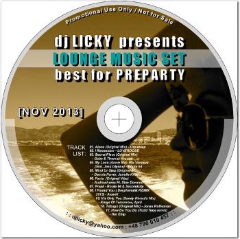Lounge Music Set by dj Licky [Nov 2013]