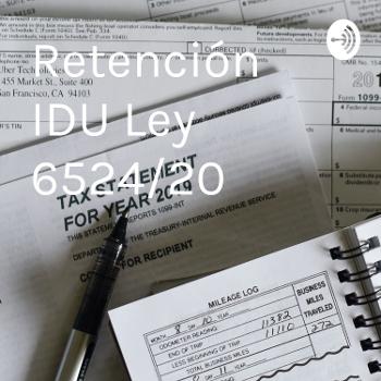 Retención IDU Ley 6524/20