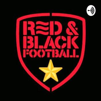 Red and Black Football