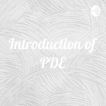 Introduction of PDE