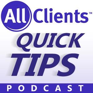 AllClients.com CRM Quick Tips Podcast