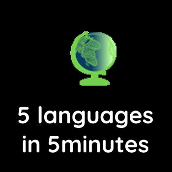 5 languages in 5minutes