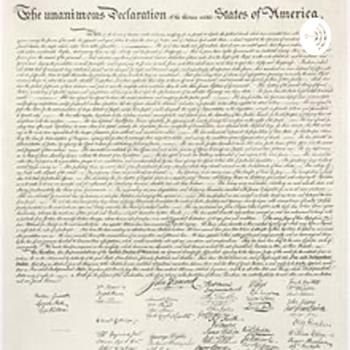 Declaration of Independence and the hypocrisy behind its evolution