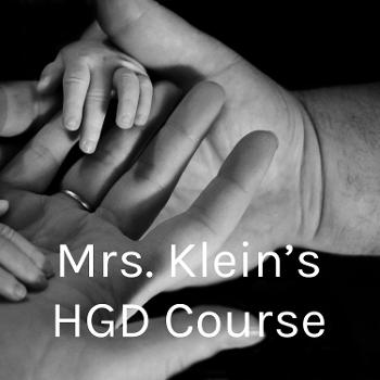 Mrs. Klein’s HGD Course
