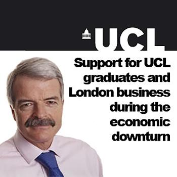 Support for UCL graduates and London business during the economic downturn - Audio