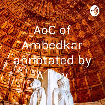 AoC of Ambedkar annotated by A Roy