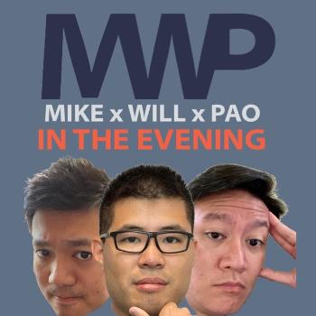 Mike, Will, Pao in the Evening