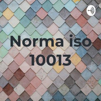 Norma iso 10013
