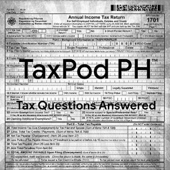 TaxPod PH (Tax Questions Answered)