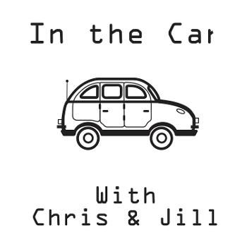 in the car with Chris & Jill