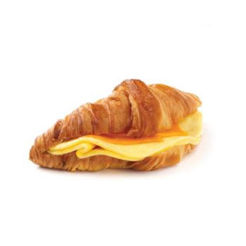 2 Egg and Cheese Croissants